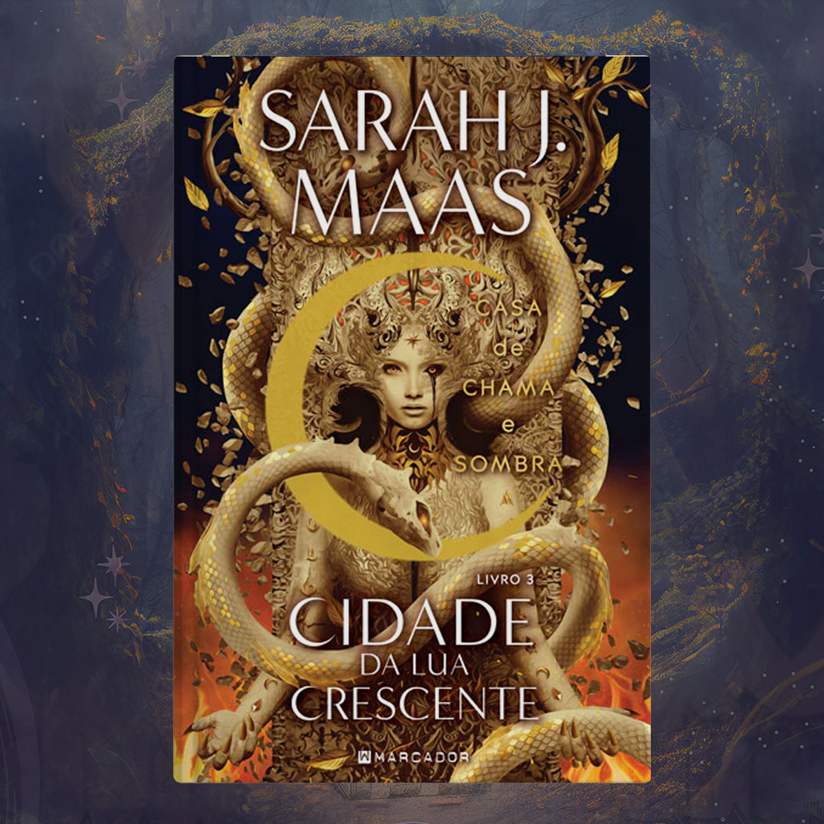 Cidade da Lua Crescente: Casa de Chama e Sombra PT - Livro 3