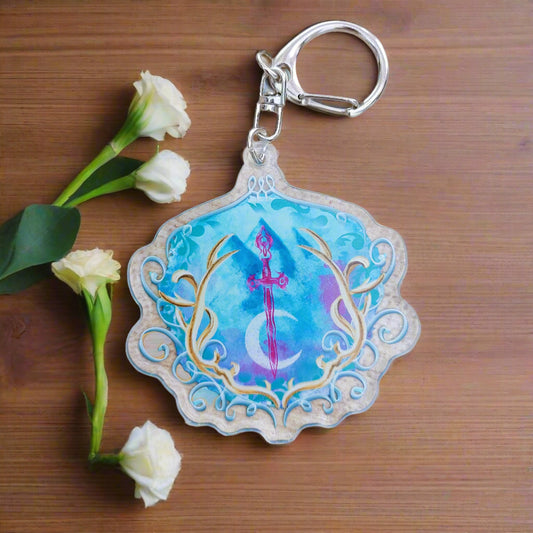 'Throne of Glass' keychain