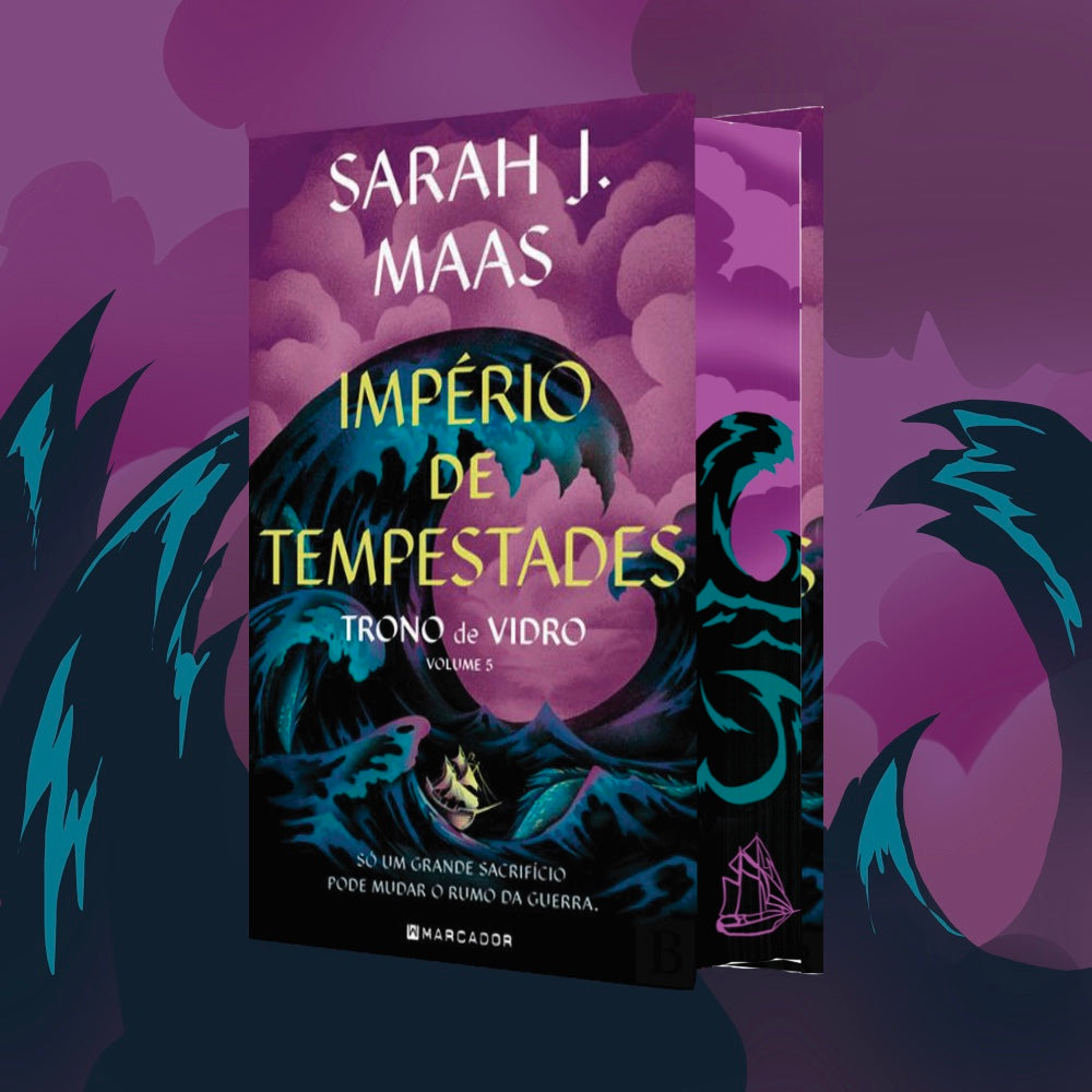 Império das Tempestades PT e ENG - Livro 5 de Trono de Vidro
