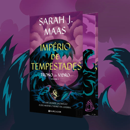 Império das Tempestades PT e ENG - Livro 5 de Trono de Vidro