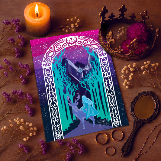 Throne of Glass - Officially Licensed Art Print
