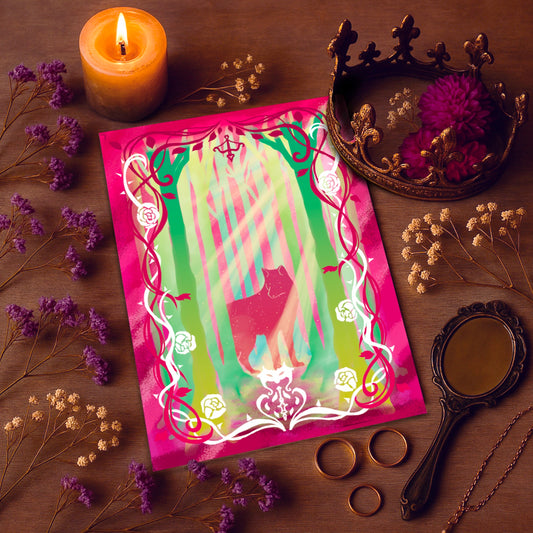 ACOTAR - Art Print with official license