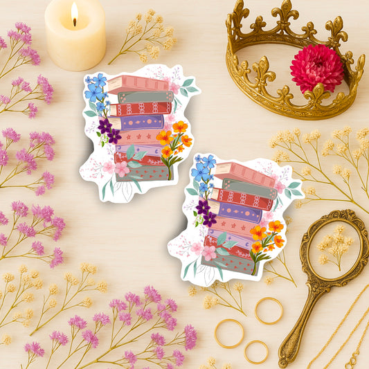Bookworm Sticker #1