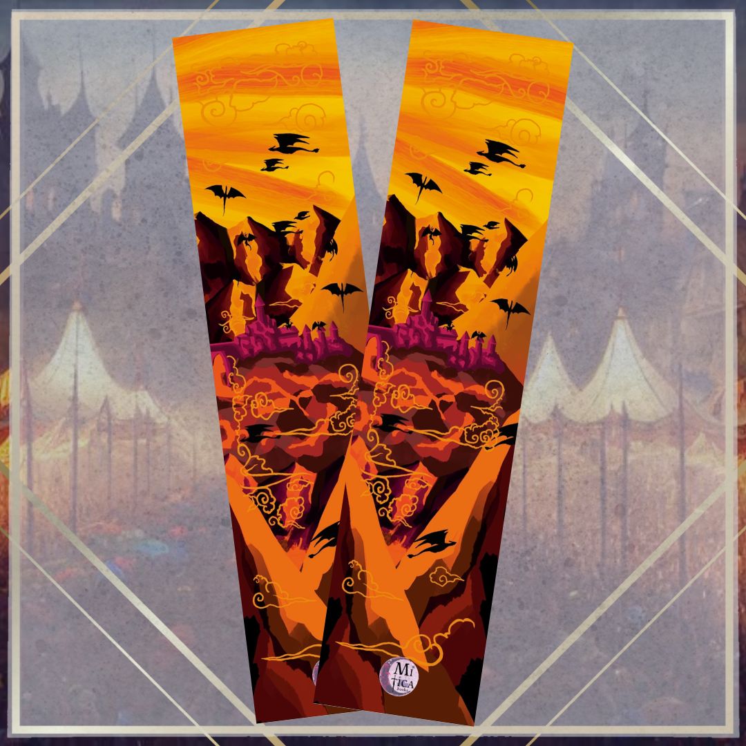 Fourth Wing Gold Bookmark | Fantasy Collection