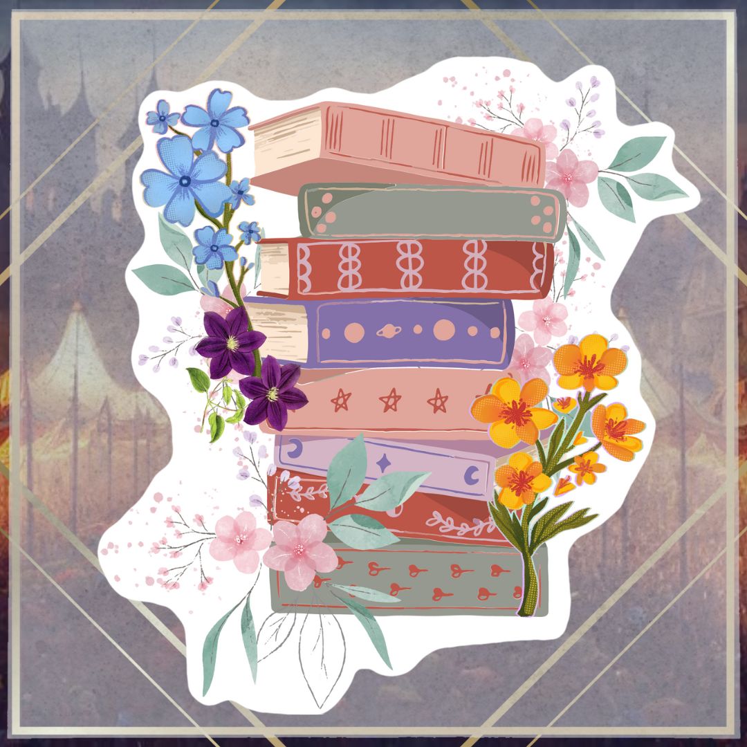 Bookworm Sticker #1 - Mítica Books