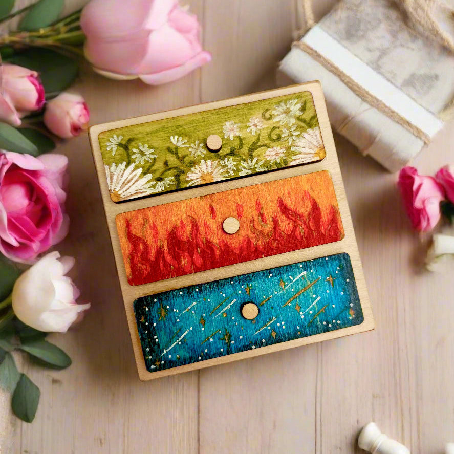 Feyre's Drawer | ACOTAR | Wooden Magnet