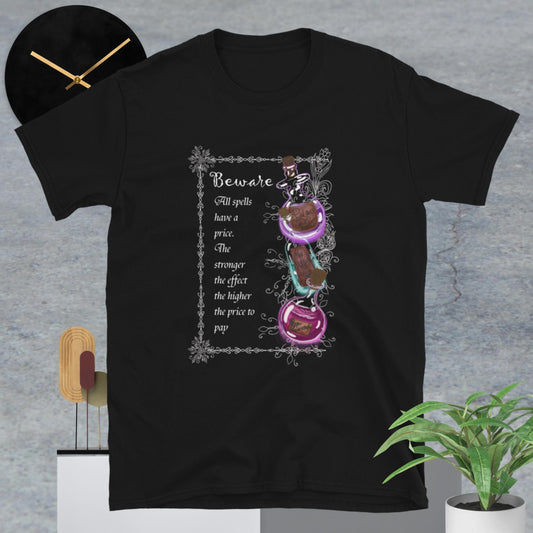 T-shirt 100% Algodão - The Witch's spell - Mítica Books