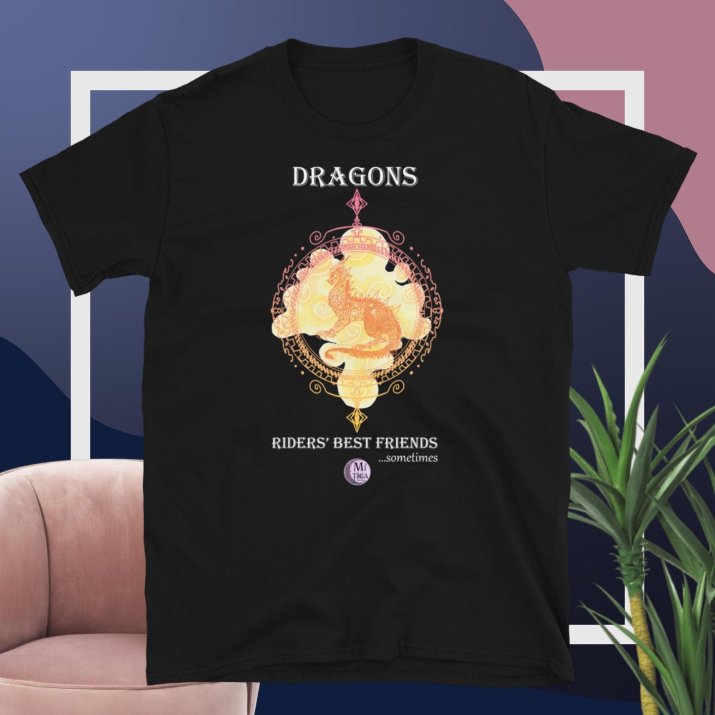 100% Cotton T-shirt - Dragons, Riders' Best Friends
