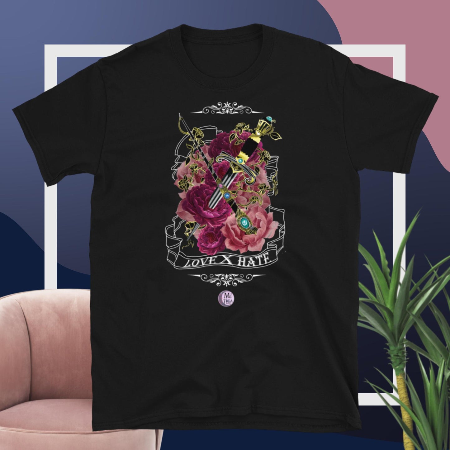 100% Cotton T-shirt - Love x Hate