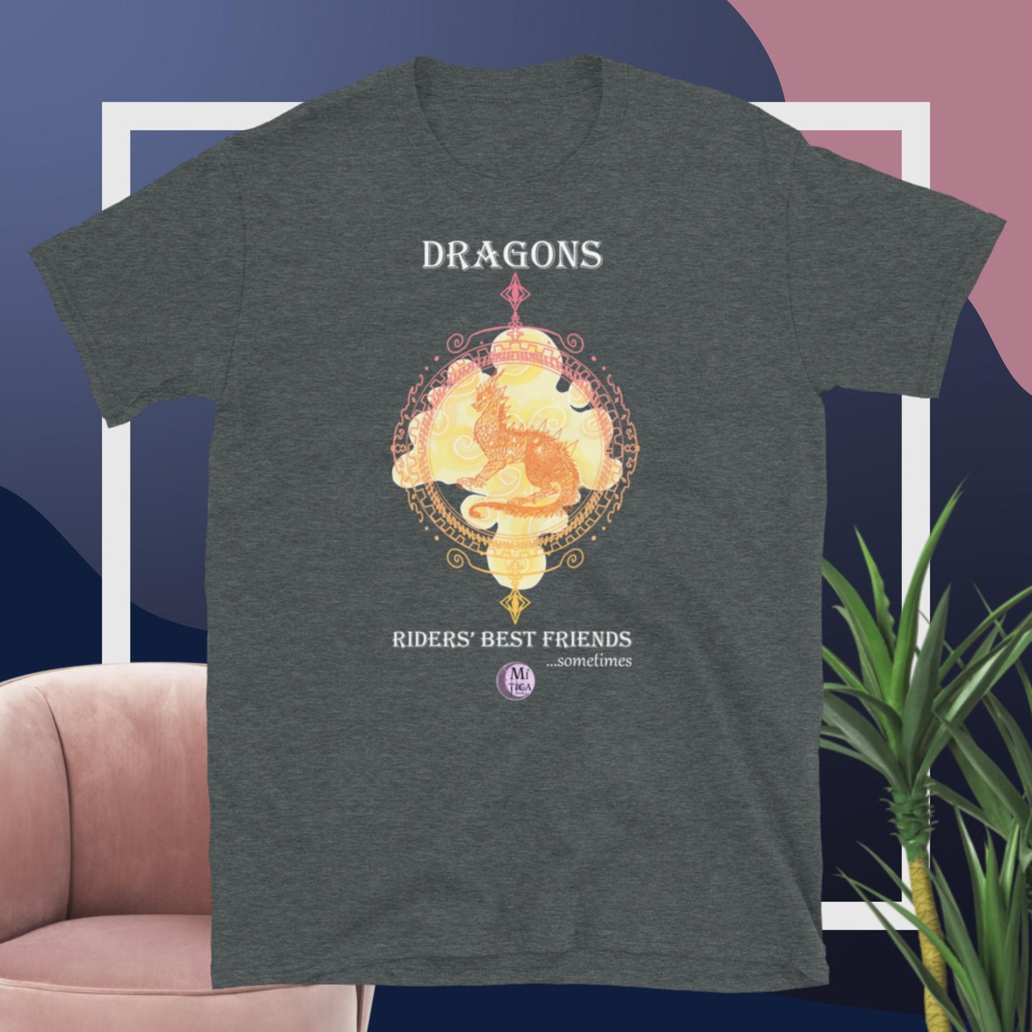100% Cotton T-shirt - Dragons, Riders' Best Friends