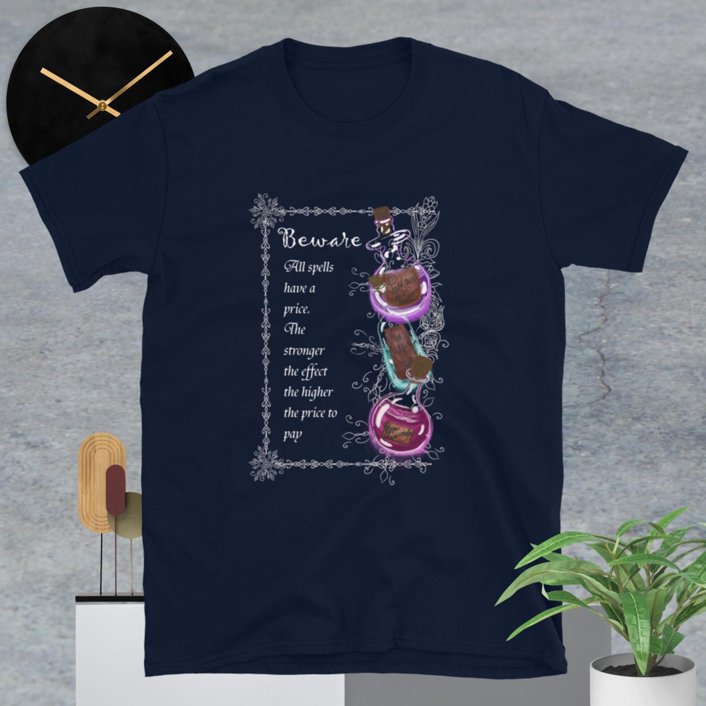 T-shirt 100% Algodão - The Witch's spell - Mítica Books
