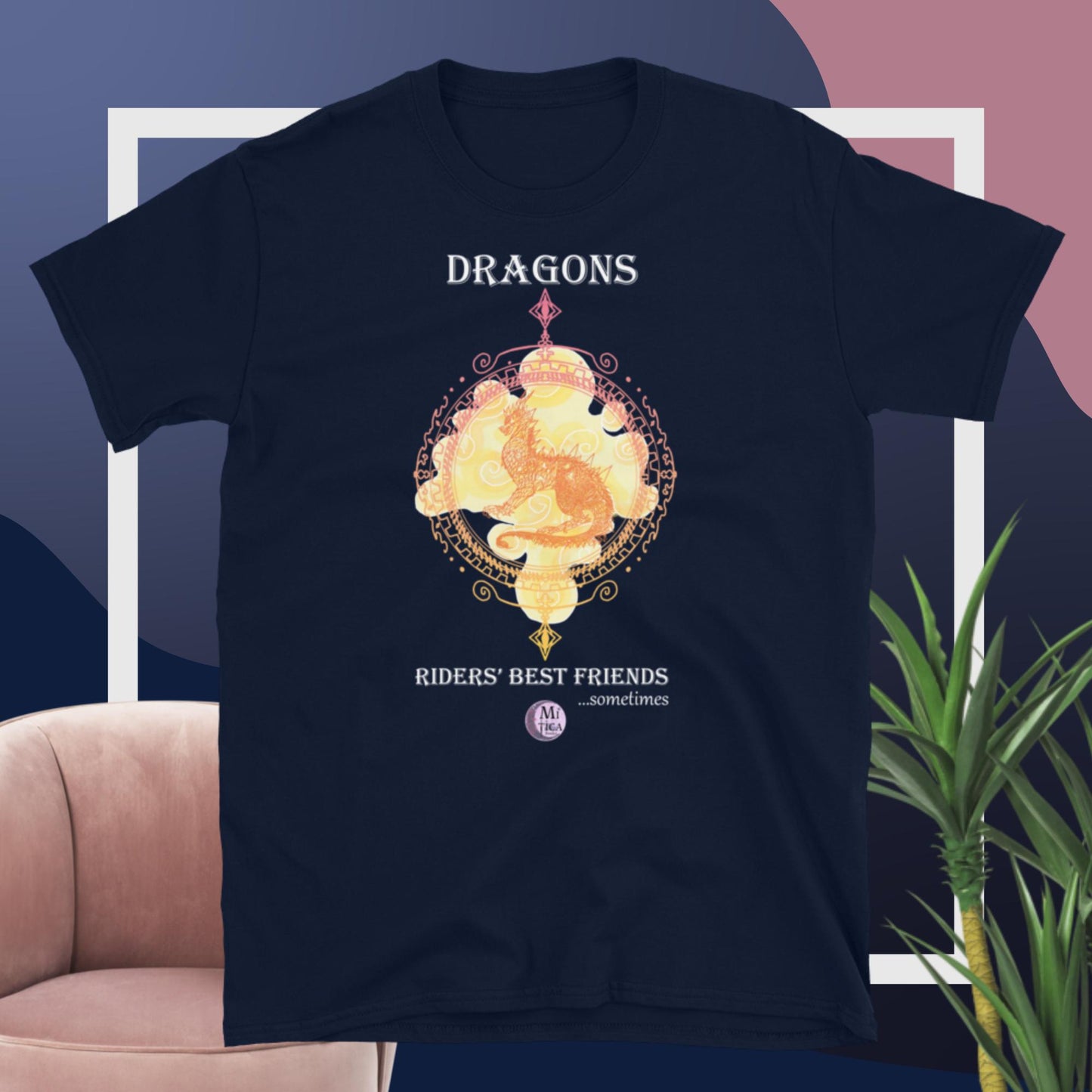 100% Cotton T-shirt - Dragons, Riders' Best Friends