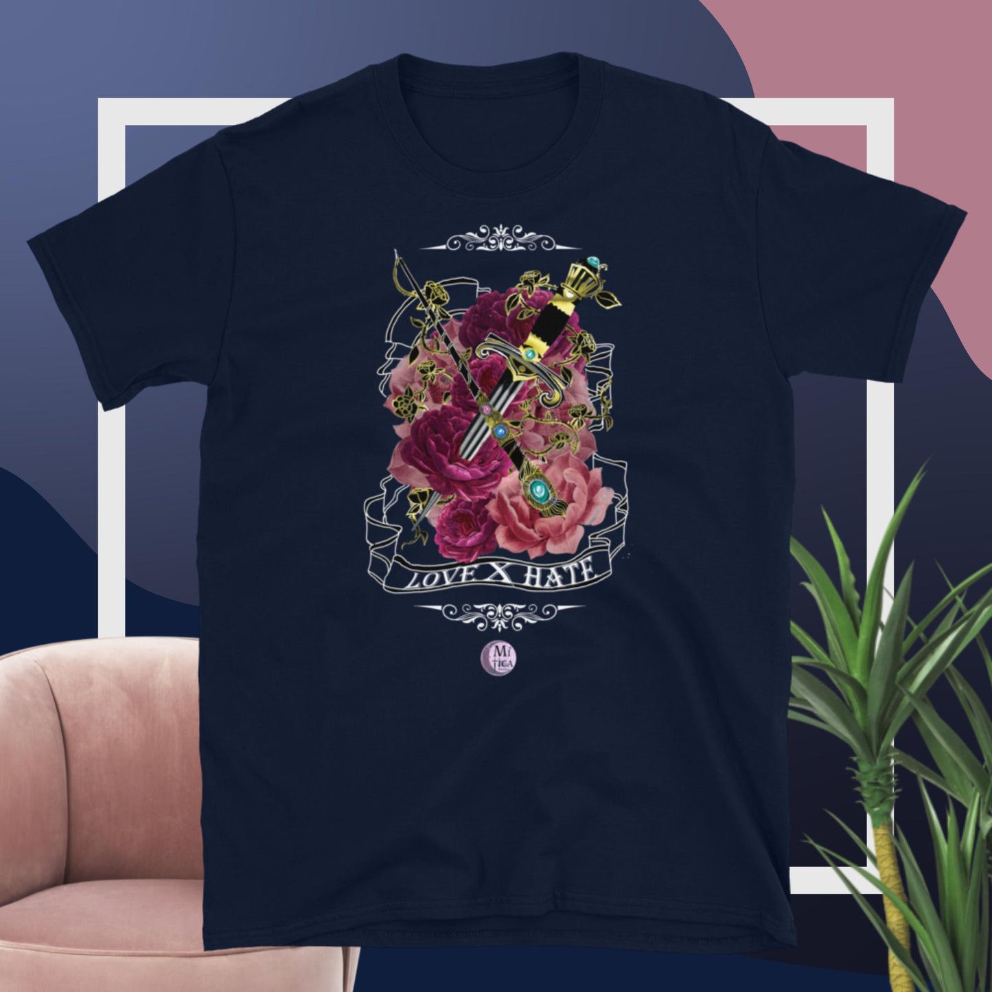 100% Cotton T-shirt - Love x Hate