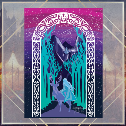 Throne of Glass - Art Print com licença oficial