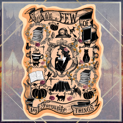 My Favorite Things Sticker