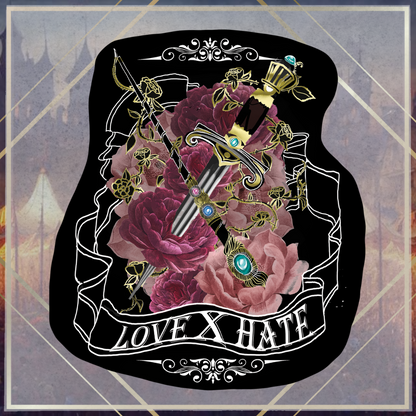 Love x Hate Sticker