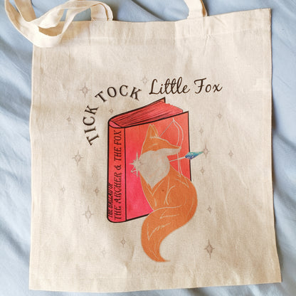 Tote Bag - Tick Tock Little Fox