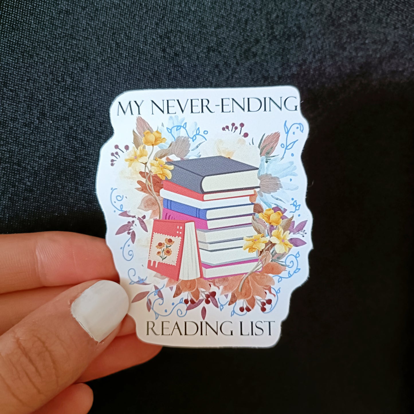 Bookworm Sticker #2