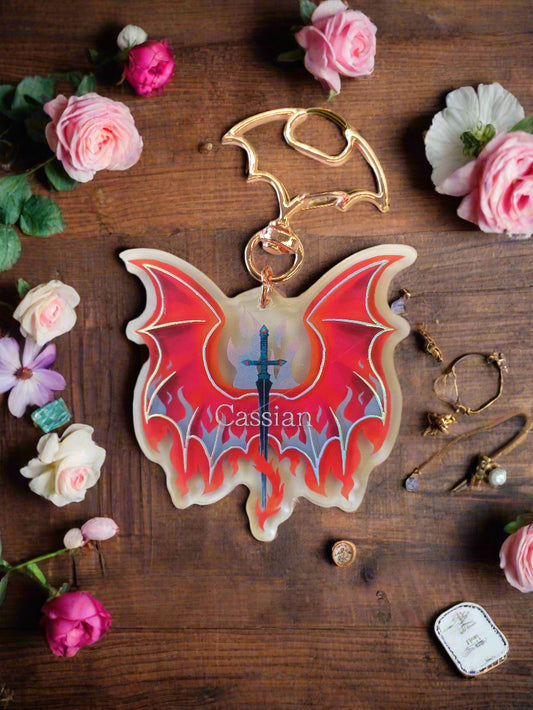 Keychain | Batwing Cassian | ACOTAR