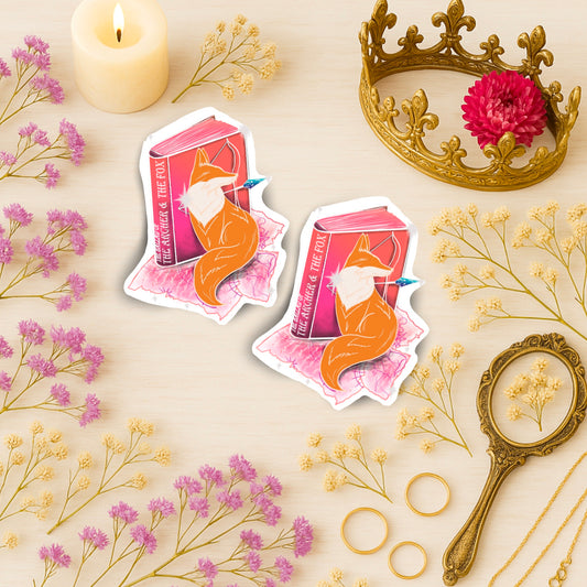 Archer and fox sticker