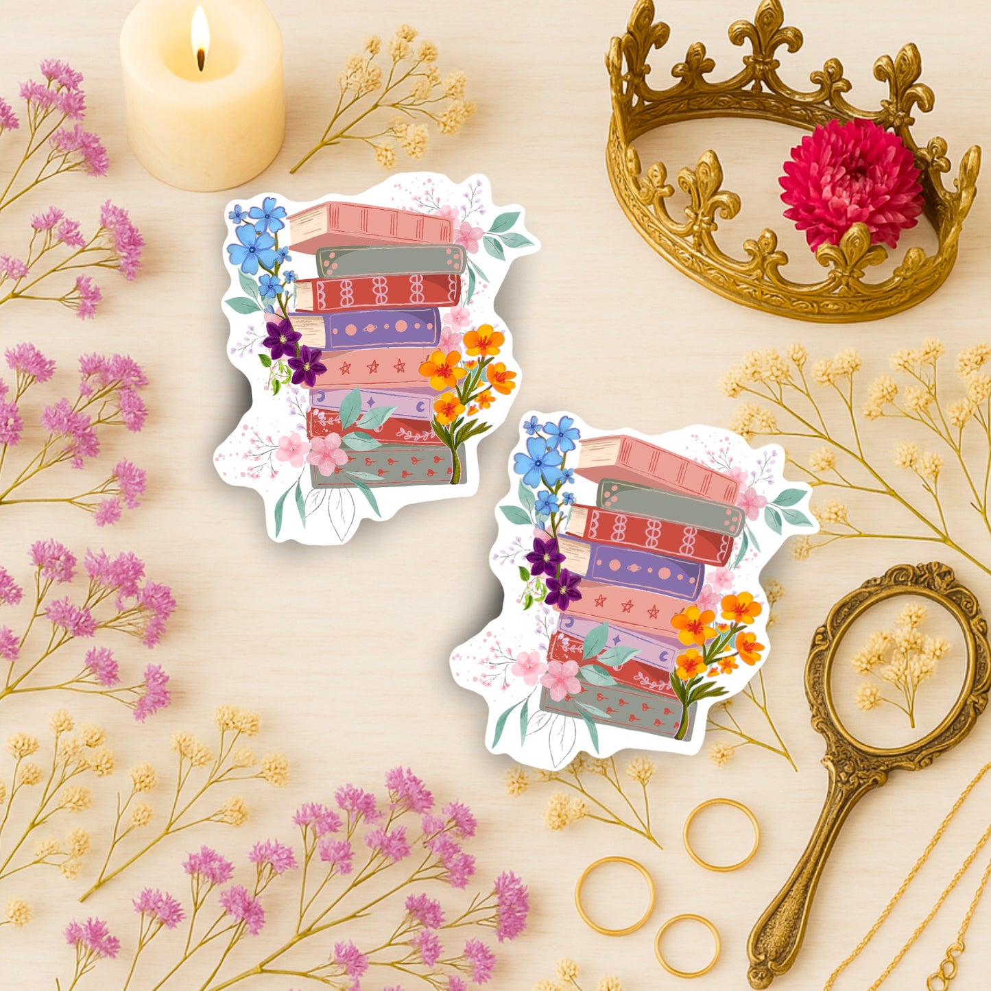 Bookworm Sticker #1