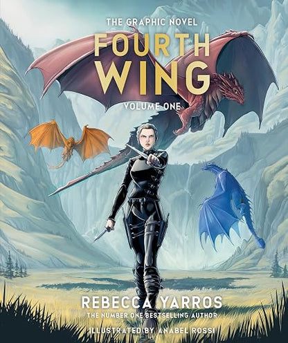 Capa do livro Fourth Wing: The Graphic Novel (Volume One) - Rebecca Yarros