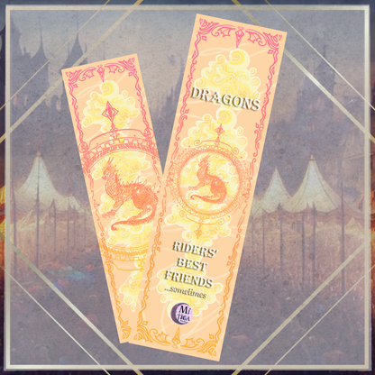 Marcador de livro Dragons