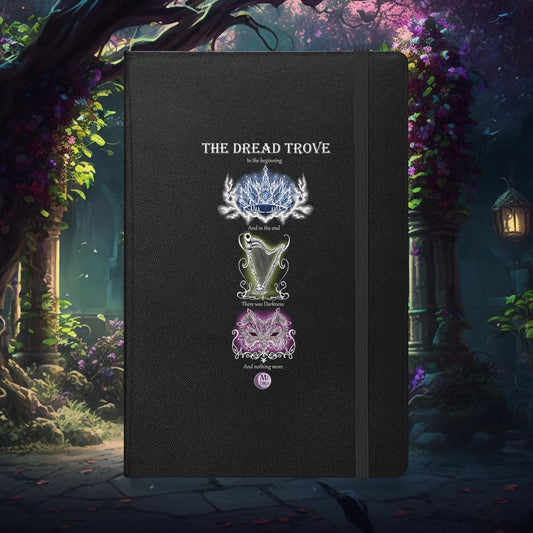 Caderno de capa dura - The Dread Trove - Licença Oficial