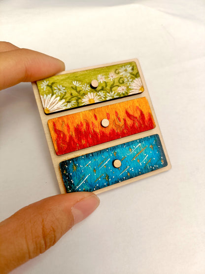Feyre's Drawer | ACOTAR | Wooden Magnet