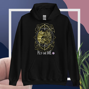 Hooded jacket - Fly or Die